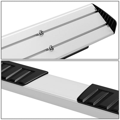 6.25 in. Wide Flat Side Step Bar Running Boards <br>07-19 Chevy Silverado GMC Sierra Extended Cab