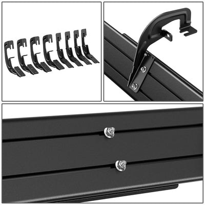 6 in. Wide Side Step Bar Running Boards <br>07-19 Chevy Silverado GMC Sierra Crew Cab