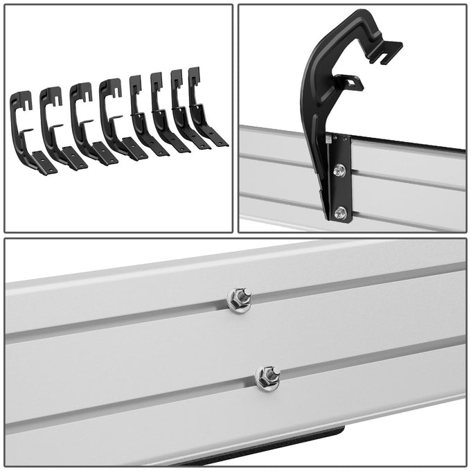 6 in. Wide Side Step Bar Running Boards <br>07-19 Chevy Silverado GMC Sierra Crew Cab
