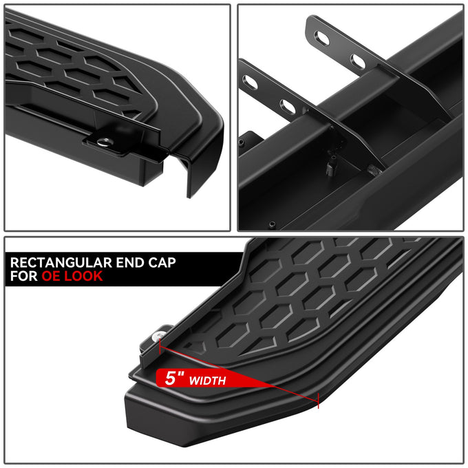 2Pcs Matte Finish Running Boards<br>23-26 Honda CR-V