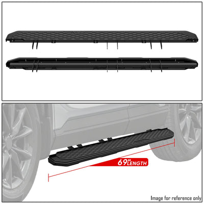 2Pcs Matte Finish Running Boards<br>23-26 Honda CR-V