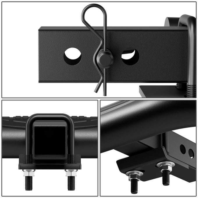 3 inch Diameter Tubular Style Tow Hitch Step<br>Vehicles with 2 inch Tow Hitch Receiver