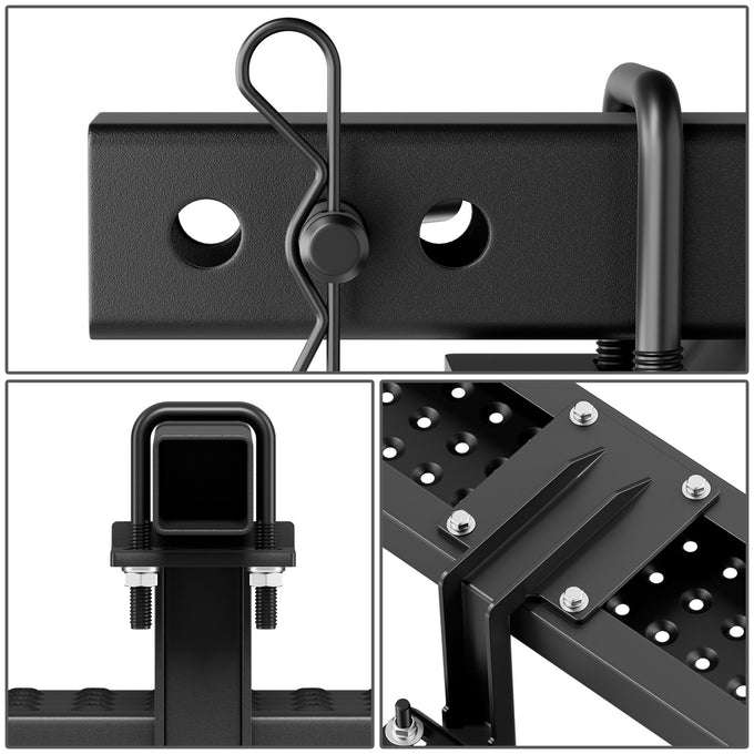 26 inch L X 7 inch W Step Dimensions Tow Hitch Step<br>Vehicles with 2 inch Tow Hitch Receiver