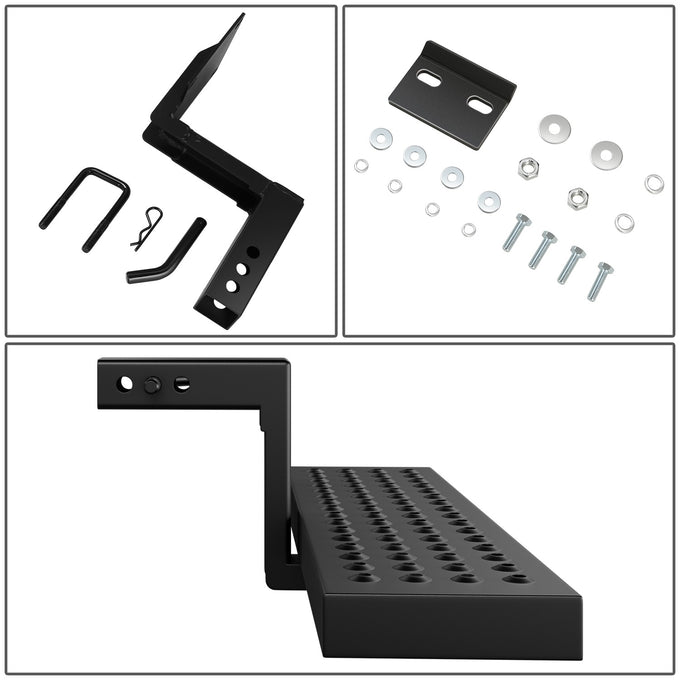 26 inch L X 7 inch W Step Dimensions Tow Hitch Step<br>Vehicles with 2 inch Tow Hitch Receiver