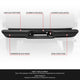Black Steel Rear Step Bumper Assembly <br>88-00 Chevy GMC C/K 1500 2500 3500