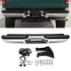 Chrome Steel Rear Step Bumper Assembly <br>88-00 Chevy GMC C/K 1500 2500 3500