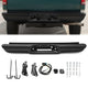 Rear Black Step Bumper Assembly <br>92-00 Chevy GMC C/K 1500 2500 Suburban Yukon
