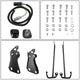 Rear Black Step Bumper Assembly <br>92-00 Chevy GMC C/K 1500 2500 Suburban Yukon