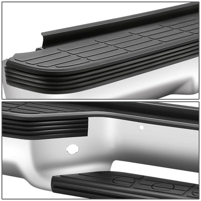 Rear Chrome Step Bumper Assembly <br>92-00 Chevy GMC C/K 1500 2500 Suburban
