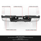 Chrome Rear Step Bumper <br>07-10 Chevy Silverado Sierra 2500 HD w/ Sensor Holes