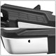 Chrome Rear Step Bumper <br>07-10 Chevy Silverado Sierra 2500 HD w/ Sensor Holes