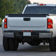Chrome Rear Step Bumper <br>07-10 Chevy Silverado Sierra 2500 HD w/ Sensor Holes