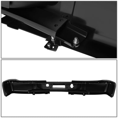 Rear Step Bumper W/License Plate Lights <br> 07-10 Chevy/GMC Silverado Sierra 2500 3500HD