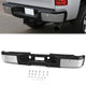 Rear Chrome Step Bumper w/ Sensor Holes <br>11-14 Silverado GMC 2500 3500 HD SRW