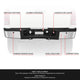 Rear Chrome Step Bumper w/ Sensor Holes <br>11-14 Silverado GMC 2500 3500 HD SRW