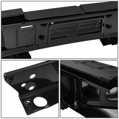 Rear Chrome Step Bumper w/ Sensor Holes <br>11-14 Silverado GMC 2500 3500 HD SRW