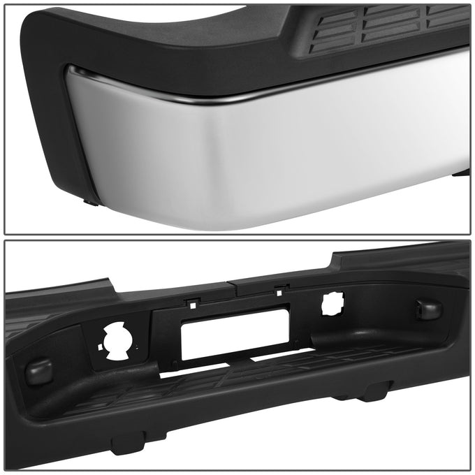 Rear Step Bumper W/License Plate Lights <br> 11-14 Chevy/GMC Silverado Sierra 2500 3500HD