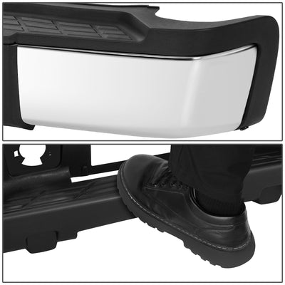Rear Step Bumper W/License Plate Lights <br> 11-14 Chevy/GMC Silverado Sierra 2500 3500HD