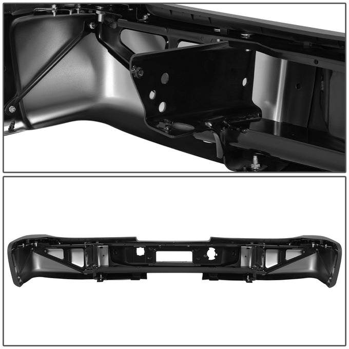 Rear Step Bumper W/License Plate Lights <br> 11-14 Chevy/GMC Silverado Sierra 2500 3500HD