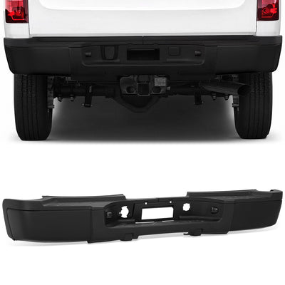 Rear Step Bumper W/License Plate Lights <br> 11-14 Chevy/GMC Silverado Sierra 2500 3500HD