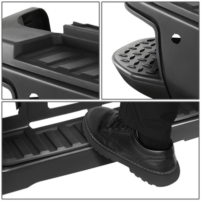 Rear Step Bumper w/ License Plate Lights <BR>15-19 Chevy/GMC Silverado Sierra 2500 3500 HD