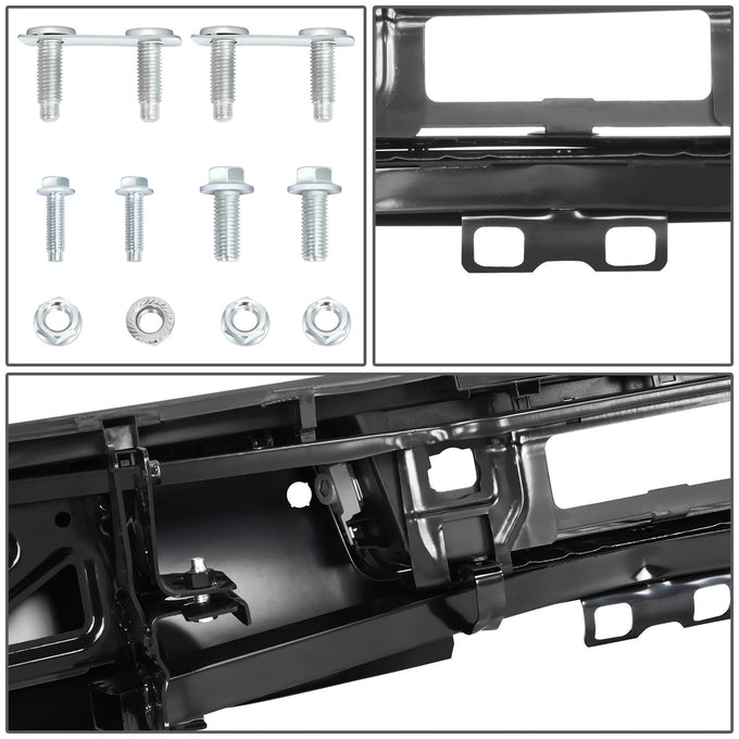 Rear Step Bumper w/ License Plate Lights <BR>15-19 Chevy/GMC Silverado Sierra 2500 3500 HD