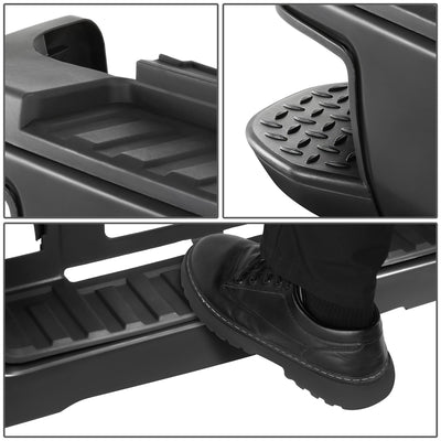 Rear Step Bumper W/License Plate Lights <BR>15-19 Chevy Silverado, GMC Sierra, 2500 HD, 3500 HD