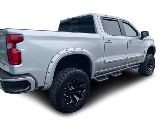 Superior Side Steps WTW <br>19-23 GMC Sierra, Chevy Silverado 1500