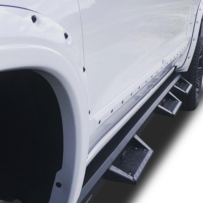 Superior Side Steps WTW <br>19-23 GMC Sierra, Chevy Silverado 1500
