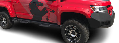 Superior Side Steps WTW <br>15-22 Chevy Colorado, 15-22 GMC Canyon