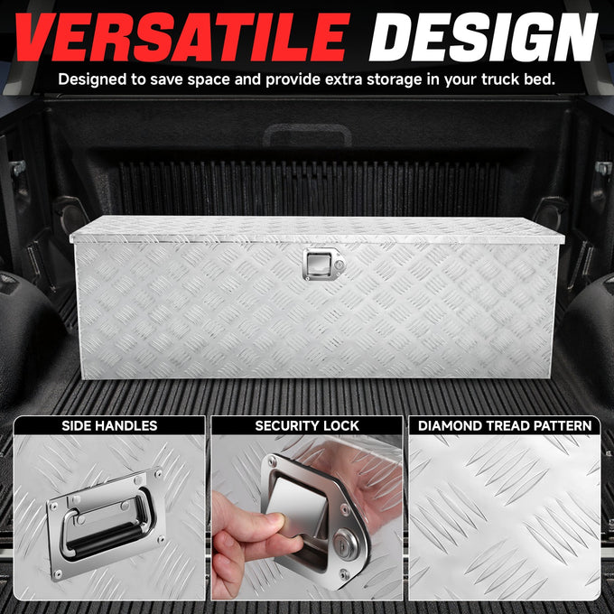 Truck Bed Storage Tool Box w/ Lock <br> 46.9'' W x 15.0