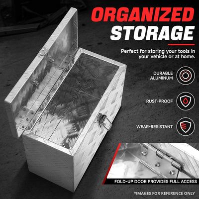 Truck Bed Storage Tool Box w/Handle <br> 15.9'W x 7.5