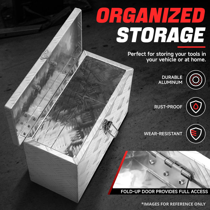 Truck Bed Storage Tool Box w/Handle <br> 15.9'W x 7.5