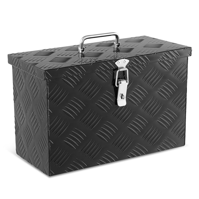 Truck Bed Storage Tool Box w/Handle (Black)<br> 15.9'W x 7.5