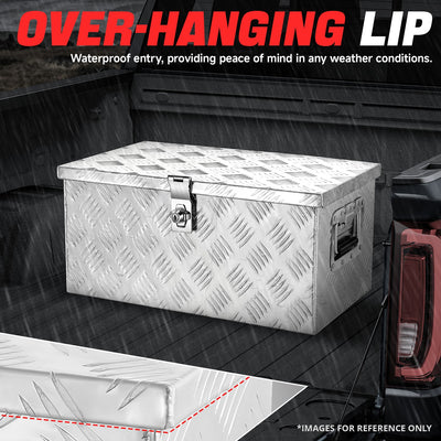 Truck Bed Storage Tool Box w/ Lock <br> 20'' W x 9.8''D x 12