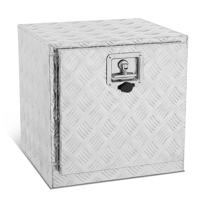 Aluminum Tool Box w/ Lock <BR>46cm D X 45cm H X 46cm W