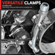 4Pcs 2 in. ID Hose T-Bolt Clamps <br> 2.1 -2.5 in. Adjustable ID