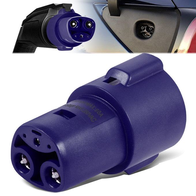 12-22 Tesla Model S X 3 Y SAE J1772 Public Charging Adapter