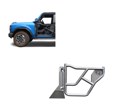 Tubular Front Doors 21-24 Ford bronco, Front Only