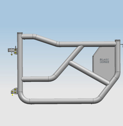 Tubular Front Doors 21-24 Ford bronco, Front Only