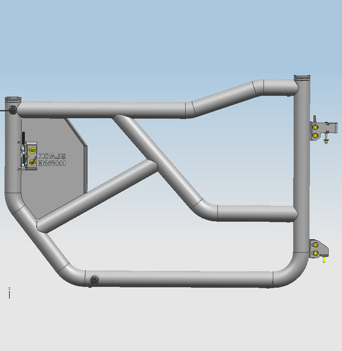 Tubular Front Doors 21-24 Ford bronco, Front Only