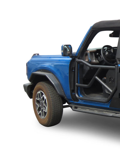 Tubular Front Doors 21-24 Ford bronco, Front Only