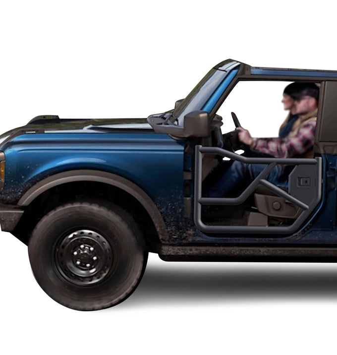 Tubular Front Doors 21-24 Ford bronco, Front Only