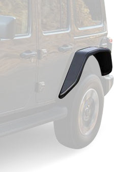 Tubular Rear Fender Flares <br>18-24 Jeep Wrangler
