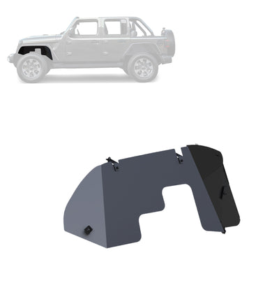 Front Inner Fender Flares Liners <br>18-24 Jeep Wrangler, Gladiator