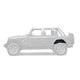 Rear Inner Fender Flares Liners <br>18-24 Jeep Wrangler
