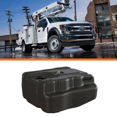 After-Axle Auxiliary Tank <br>17-22 Ford F-350 F-450 F-550 Super Duty