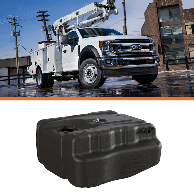 After-Axle Auxiliary Tank <br>17-22 Ford F-350 F-450 F-550 Super Duty
