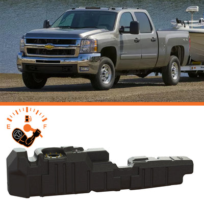 Extra Large Midship Tank <br>11-16 Chevy Silverado, GMC Sierra 2500 3500 HD