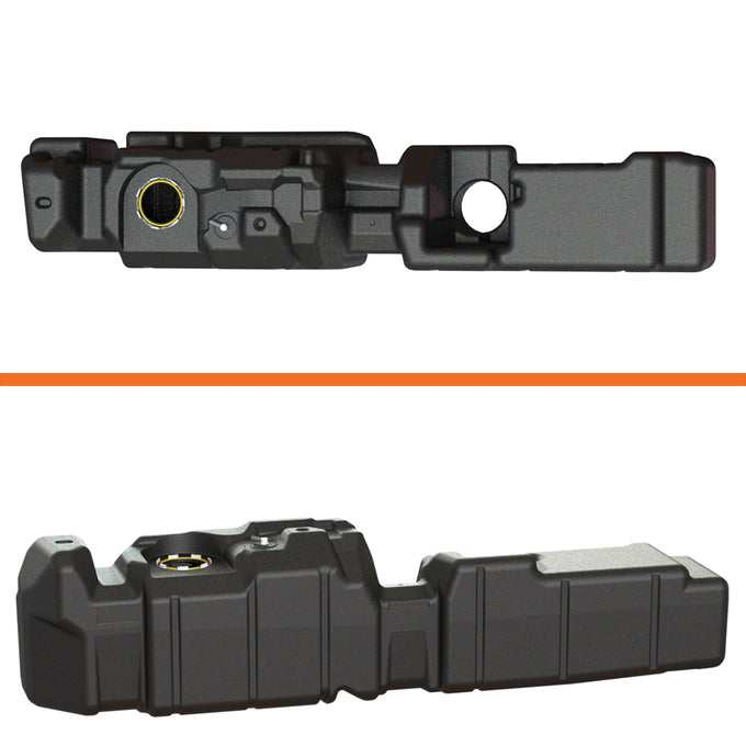 Extra Large Midship Tank <br>17-19 Chevy Silverado, GMC Sierra 2500 3500 HD